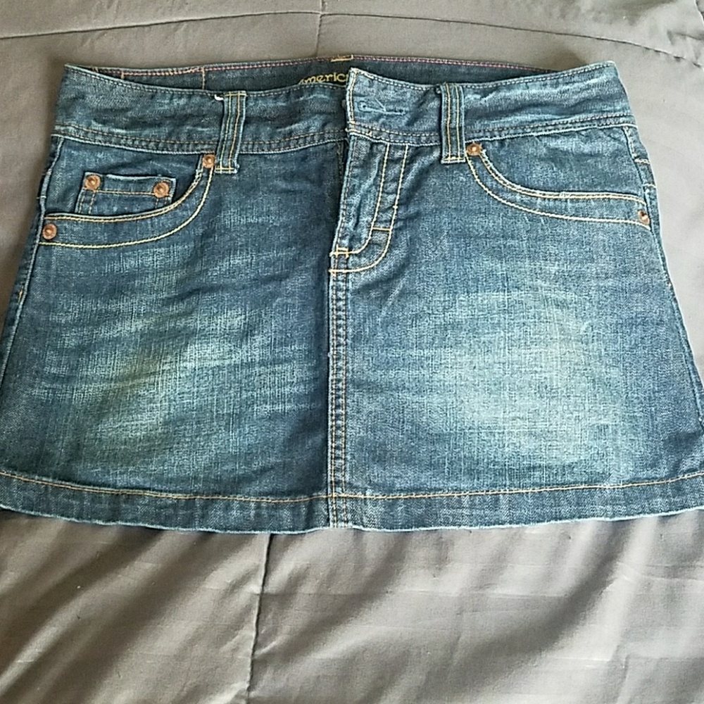 American Eagle jean skirt